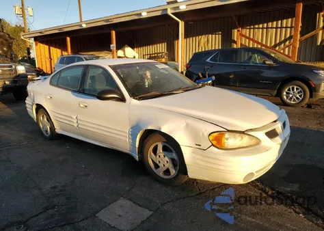 2002 Pontiac Grand Am из США, поврежденный, VIN 1J2NF52E12C284867